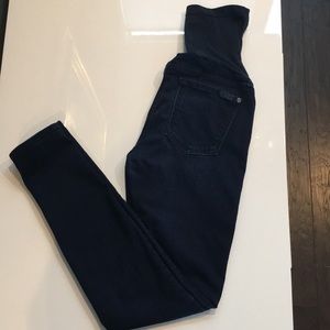7 for All Mankind Skinny Maternity Jean - size 28